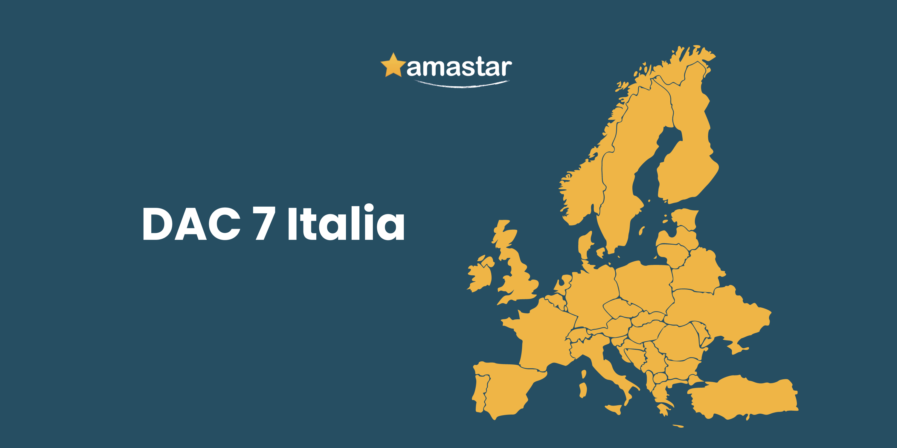 Direttiva DAC7 Italia: cos'è e quando serve per vendere su Amazon?